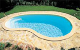 piscine fond plat