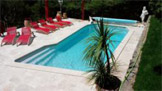piscine fond plat